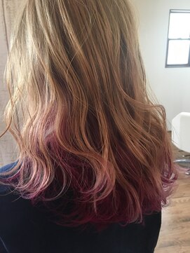 ヘアーレクスアリイ(Hair Lex Alii) Alii川合《#浜松カラー》インナーグラデーション。