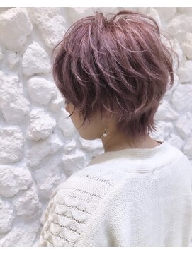 モアナ バイ ヘッドライト 沖縄東崎店(Moana by HEADLIGHT) Moana東崎#与那原#イメチェン#デザインカラー#小顔ショート