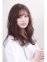 アマネク(AMANEQ by THISCOVER.)&nbsp;シースルバング/大きめ波ウエーブ/こなれ感