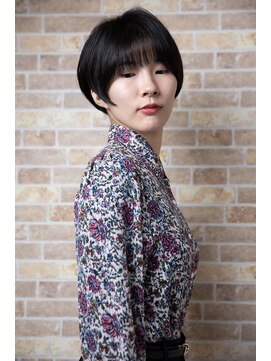 ミエル(miel) 【hair design miel】大人ショート