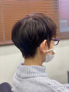 ファイン 美容室 深川店(FINE) 20代30代40代大人マッシュショート透明感ナチュラル乾かすだけ