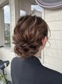 オカ(OKA) お呼ばれヘアセット。