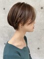 モリオ フロム ロンドン 大宮2号店(morio from London)&nbsp;ハンサムショートに、極細ハイライトでデザイン性アップ。