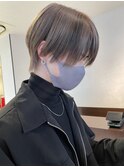 ミルクティーベージュブラウンカラーローライトダブルカラー