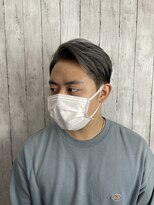 ビューティドレッセヤマノ 池袋パルコ(Beauty Dresse YAMANO) 【MEN'S HAIR】【ダブルカラー】シルバーカラーツーブロック