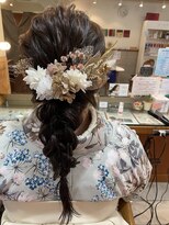 テトラ バイ ネオリーブ 横浜西口店(tetra by neolive)&nbsp;横浜　卒業式　ヘアセット　着付け♪