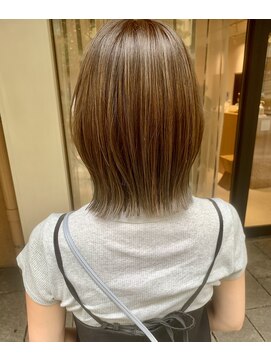 トリート 海浜幕張店(TREAT) 切りっぱなしボブ_海浜幕張