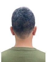 黄ぐまくん美容室 メンズ ベリーショート