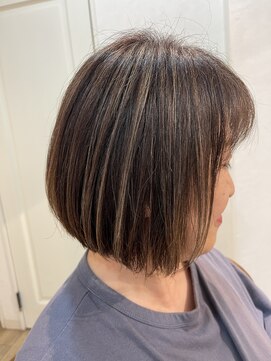 グランツ(hair salon Glanz) ハイライトで魅せる白髪隠し