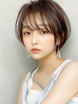 シルクレイ 新宿店(Silk-lei) 大人可愛い似合わせカット/薄めバング/丸みショート/新宿