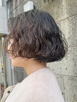 ナループロアオハナ(Nalu pu loa ohana)&nbsp;ボブパーマ/ゆるめパーマ/パーマ/ミニボブ/前上がりボブ