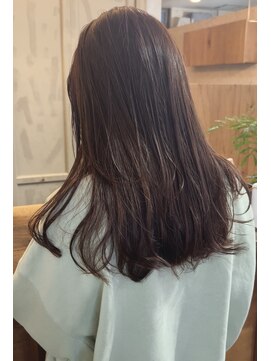 ラヌゴ(lanugo) 大人女性に大人気!艶カラーとレイヤースタイル