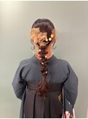 編みおろしアレンジ