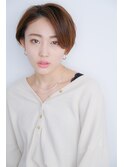シンプルなのに目をひくジェンダーレスなショート