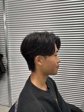 ガオプロデュースバイレボ(gao produced by revo) ニュアンスパーマ/センターパート/マッシュ/