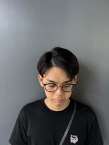 グリーディーフォックス 三軒茶屋(GreedyFOX)&nbsp;三軒茶屋波巻き/マッシュパーマ/ウルフ/ハイライト<理容室>