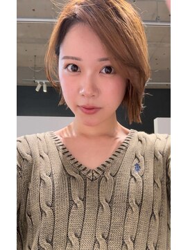 アム(amu) ボブレイヤー/レイヤーボブ/くびれヘア/くびれボブ/ミニボブ