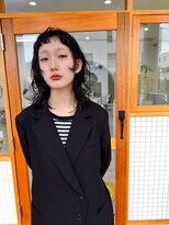 デビュー 沖縄泡瀬店(Debut)&nbsp;黒髪/ボブルフ/レイヤーパーマ/小顔/ワンレン沖縄/髪質改善/前髪