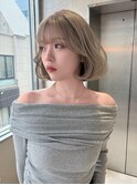 【lilley 稲永麻衣】韓国ボブ+タッセルカット+顔まわり+韓国ヘア