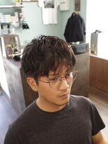 ディーアイジーカットクラブ(DiG CUT CLUB) ツーブロスパイラルパーマ