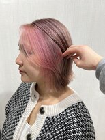 リジョイスヘア エン(REJOICE hair EN)&nbsp;ペールピンク×ピンクベージュ