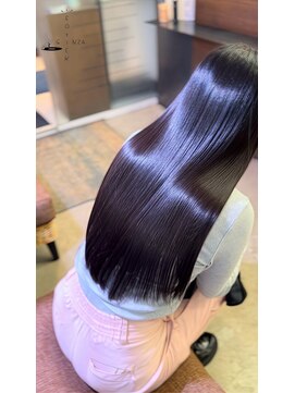 ヒール 銀座(heel) 鈴木一貴　髪質改善【METEO×美髪矯正】METEOカラー縮毛矯正