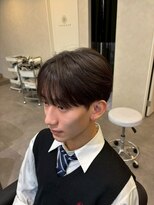 エクシア 三宮(EXCIA)&nbsp;シースルーマッシュ/縮毛矯正/メンズカット/メンズ縮毛矯正