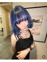 【Haco+】Gin_ネイビー_ダブルカラー