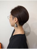 ハンサムショート　ツーブロック　刈り上げ女子