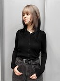 roots/ルーツカラー 毛先カラー 落とせる黒