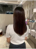 ミディアム顔周りレイヤー