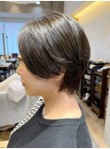 《前地 麻衣》最旬ショートはユニセックスデザインで！