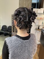 クーヘアー(coohair)&nbsp;ネジネジアレンジ