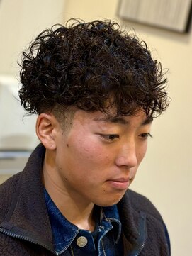 ◆唯一無二の立体感 “プードルパーマ×ナチュラル刈り上げ”◆