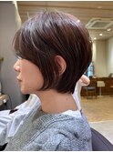 ショートボブ/ショート/丸みショート