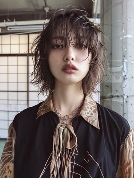 ノラ シブヤ(NORA) ★ボブレイヤーウルフボブボブウルフハッシュボブシャギーボブ