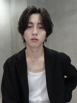 バイフィフス 原宿/表参道(by fifth)&nbsp;センターパートシャドウパーマスパイラルパーマルーズパーマ