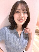 サンド クリア 横浜本店(sand clear)&nbsp;ミディアムヘア/透明感カラー/大人可愛い/髪質改善/横浜駅