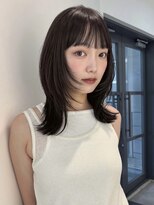 アンアミ オモテサンドウ ザ ツー(Un ami omotesando THE2)&nbsp;レイヤーカット/ミディアムレイヤー/フェイスレイヤー