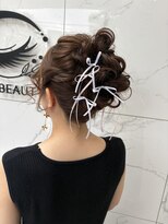 カペリベラ Capelli bella 枚方店 ふわふわアップスタイル