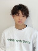 アップバング スパイラル 鹿児島メンズ