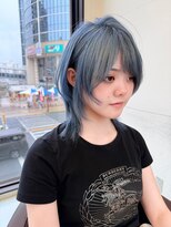ウィル 西宮店(WiLL)&nbsp;【西宮レイヤーカット】スモーキーブルー