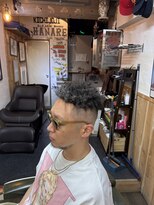 グッドラックバーバーハナレ 吉祥寺 スパイキーアフロ<理容室>【吉祥寺/吉祥寺スパイキーアフロ】