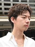 2WAYマッシュ×センターパートシャドウパーマ