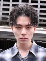 フィフス 大分(fifth)&nbsp;大分フェザーパーマメンズカットフェザーショートツーブロック