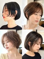 コラボエンリッチ(COLLABOENRICH)&nbsp;大人女性に似合う上品ショート×ハイライト集