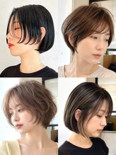 コラボエンリッチ(COLLABOENRICH)&nbsp;大人女性に似合う上品ショート×ハイライト集