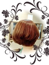 シュシュ ヘアー(chou chou hair) 大人前下がり首元はスッキリ！