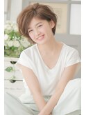 外国人風カラーのショートボブ☆