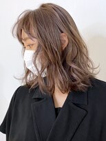 アイティー バイ アルバム 中野店(IT by ALBUM) ハイブラウン_オリーブカラーハイライトカラー_ba307342